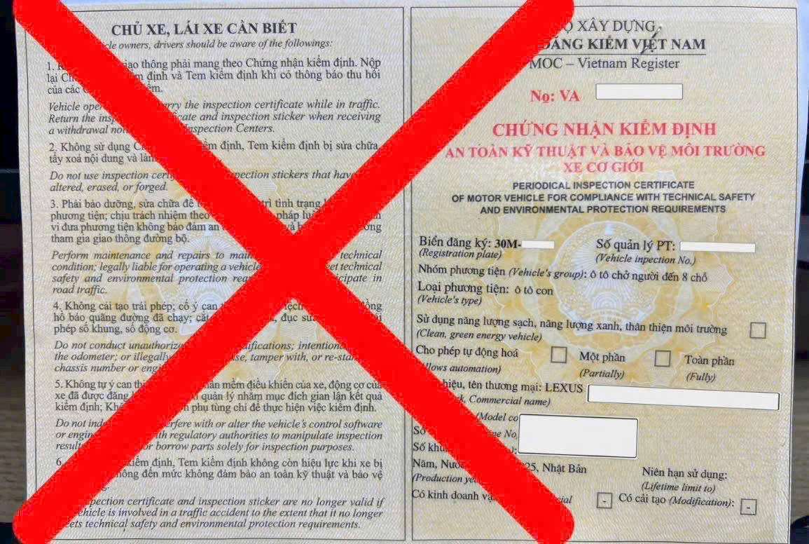 Đăng kiểm online 01/03/2026